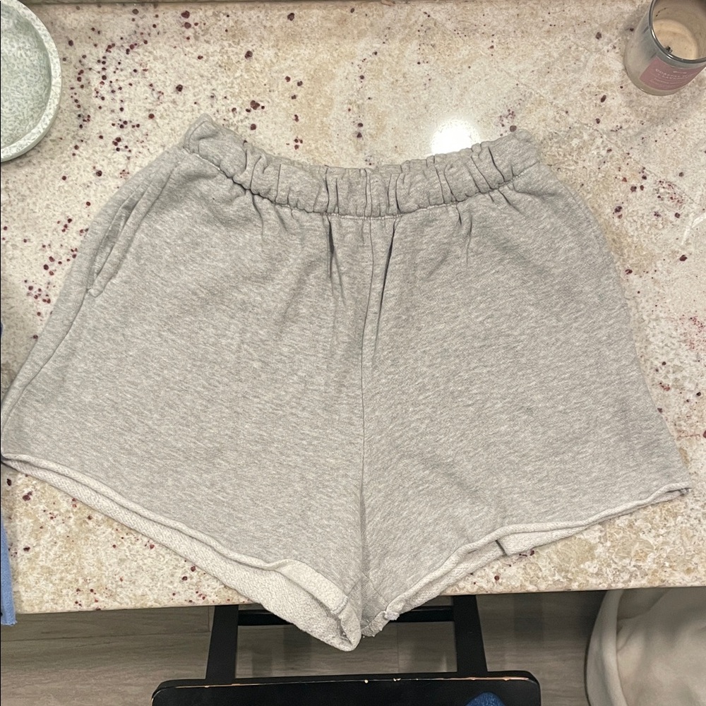 Aerie Heather Grey Soft Shorts Small